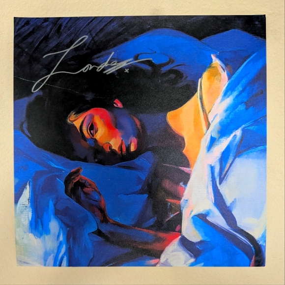 Lorde Signed Autograph Limited Edition 12x12 Melodrama Lithograph Poster - Rare! - Picture 1 of 2